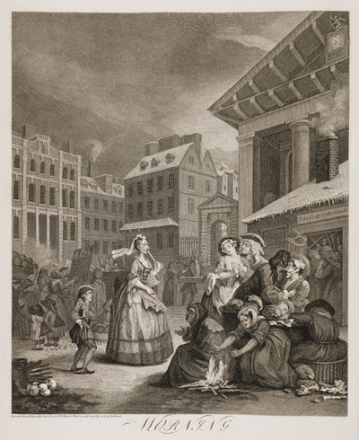 Four Times of the Day: Morning by William Hogarth