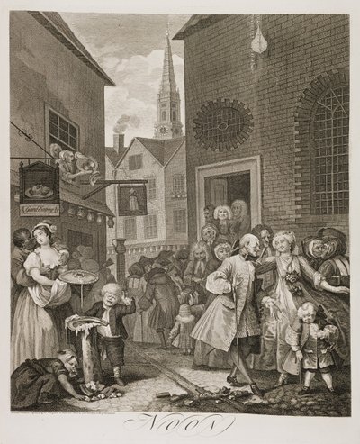 Four Times of the Day: Noon by William Hogarth