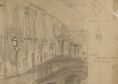 Study of London Bridge for 
