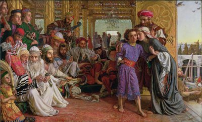 The Finding of the Saviour in the Temple by William Holman Hunt
