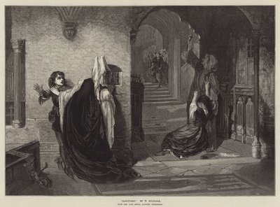 Sanctuary, from the late Royal Academy Exhibition by William Holyoake