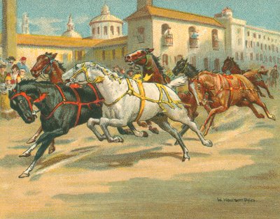 Races Historic and Modern, Riderless Horse Races in Italy by William Hounsom Byles
