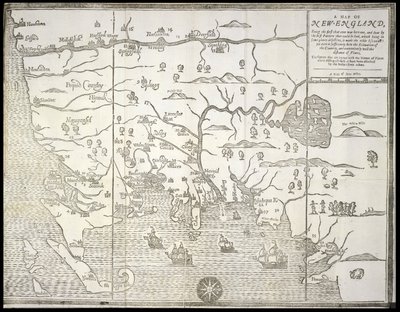 A Map of New-England, from 