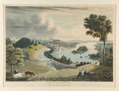 View of Richmond by William James Bennett