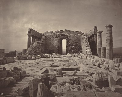The Acropolis of Athens, Plate 14, 1869/1870 by William James Stillman