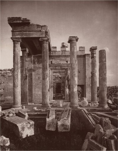 The Acropolis of Athens, Plate 20, 1869/1870 by William James Stillman