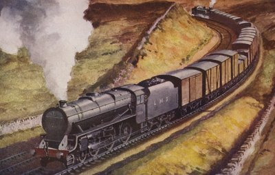 A Heavily Loaded Express Freight Train by William John Patton McDowell