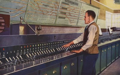A Modern Electric Signal Box by William John Patton McDowell