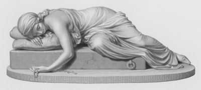 Beatrici Cenci, engraved by W Roffe from the sculpture by Harriet Hosmer by William John Roffe