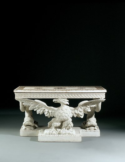 One of a pair of George II side tables by William Kent