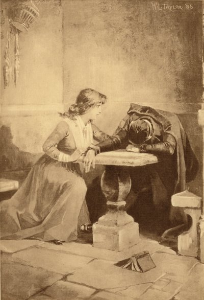 Dorothea finds her husband in the garden by William Ladd Taylor