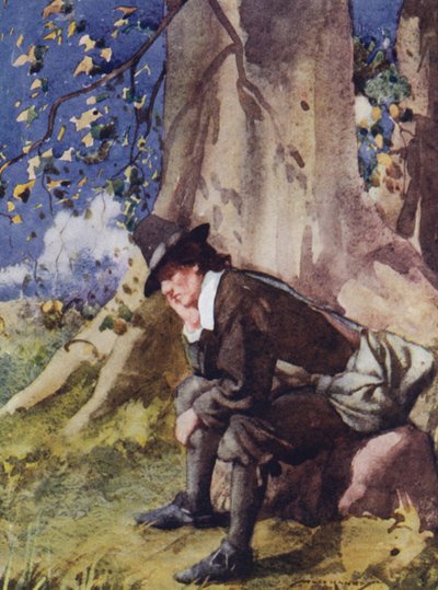 Illustration for The Compleat Angler by Izaak Walton by William Lee Hankey