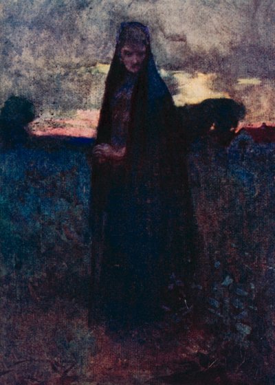 Illustration for The Deserted Village by Oliver Goldsmith by William Lee Hankey