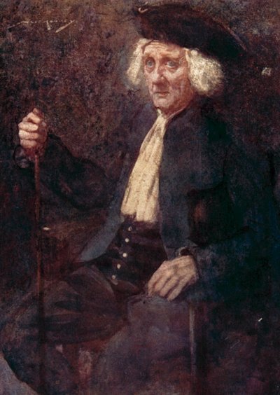 Illustration for The Deserted Village by Oliver Goldsmith by William Lee Hankey