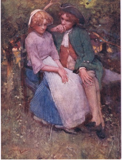 The Hawthorn Bush, with Seats Beneath the Shade, for Talking Age and Whispering Lovers Made! by William Lee Hankey