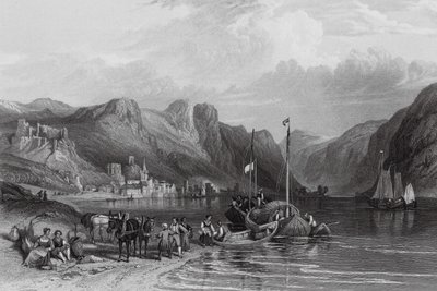Bacharach, on the Rhine by William Leighton (after) Leitch