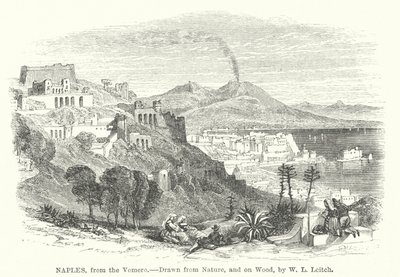 Naples, from the Vomero by William Leighton (after) Leitch