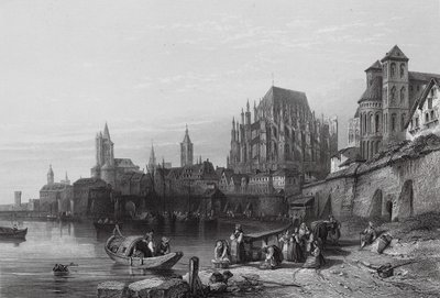 The City of Cologne, on the Rhine by William Leighton (after) Leitch
