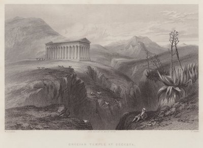 Grecian Temple at Segesta by William Leighton Leitch