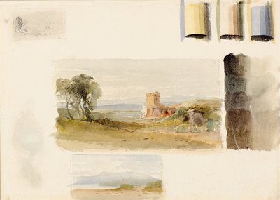 Lessons in Landscape Painting with Colour Scheme Indicated by William Leighton Leitch