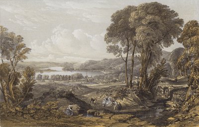 View of the Clyde above Erskine Ferry by William Leighton Leitch
