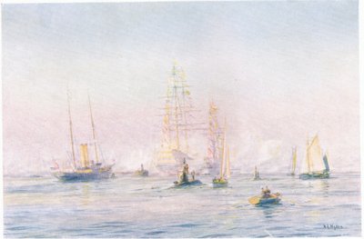 Portsmouth Harbour 1912, 1915 by William Lionel Wyllie