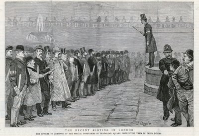 The Recent Rioting in London by William Lockhart Bogle