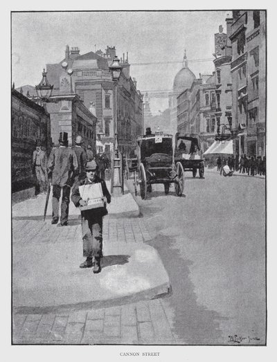 Cannon Street by William Luker