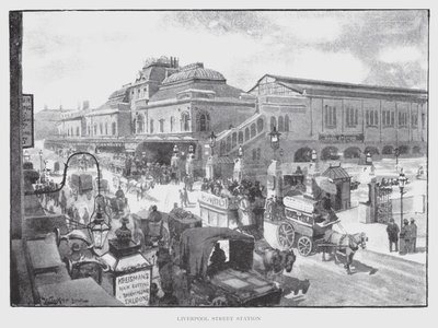 Liverpool Street Station by William Luker