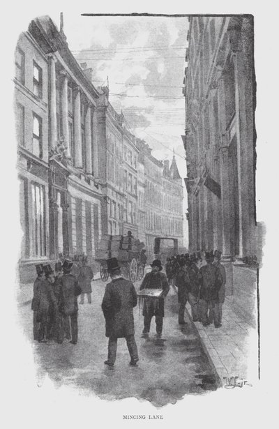 Mincing Lane by William Luker