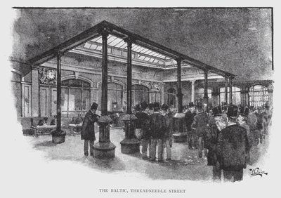 The Baltic, Threadneedle Street by William Luker