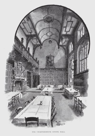 The Charterhouse Dining Hall by William Luker