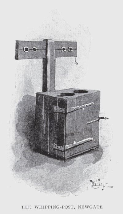 The Whipping-Post, Newgate by William Luker