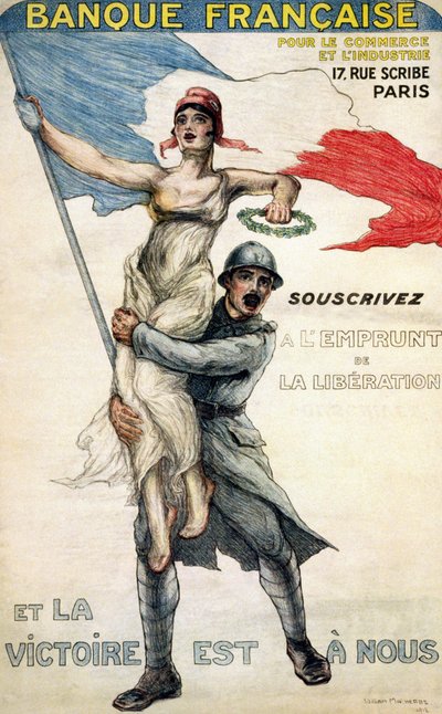 French Bank for Trade and Industry. Poster for the National Loan: 