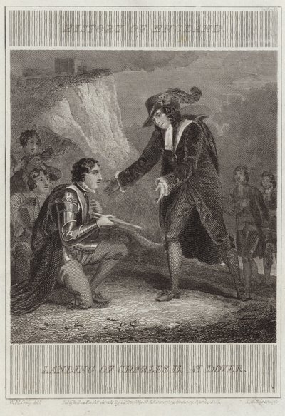 Landing of Charles II at Dover by William Marshall Craig