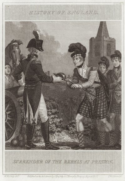 Surrender of the Rebels at Preston by William Marshall Craig