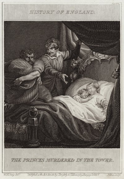 The Princes Murdered in the Tower by William Marshall Craig