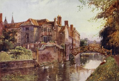 Queens College from the River Front by William Matthison
