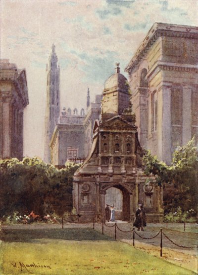The Gate of Honour, Caius College by William Matthison
