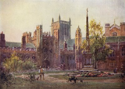 The Gateway and Tower of St Johns College by William Matthison
