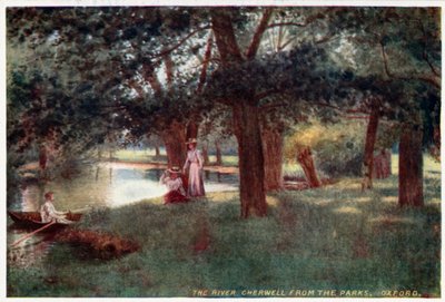 The River Cherwell, from the Parks, Oxford by William Matthison