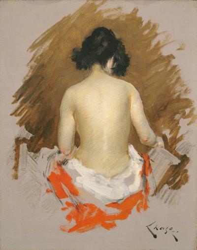 Nude, c.1901 by William Merritt Chase