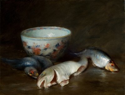 Still Life with Fish by William Merritt Chase