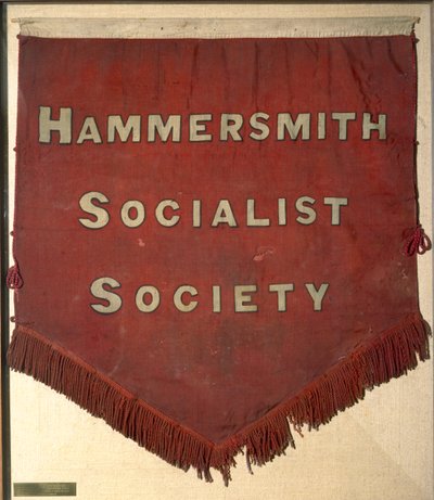Banner of the Hammersmith Socialist Society by William Morris