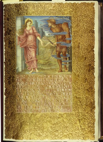 Venus and Aeneas, Opening of Book I of Virgil