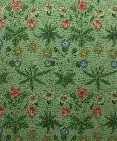 Daisy Marguerite, block-printed wallpaper, 1862 by William Morris Tapestry Works