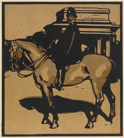 London Types: Policeman (Constitution Hill) by William Nicholson