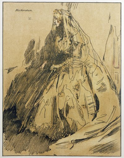 Miss Havisham, illustration from 