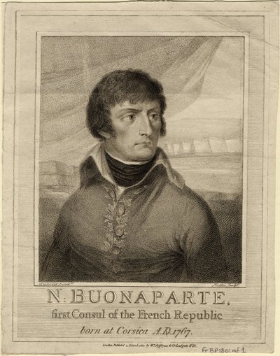 Napoleon Bonaparte as First Consul of France, 1801 by William Nutter