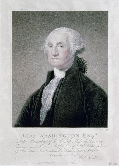 Portrait of George Washington by William Nutter